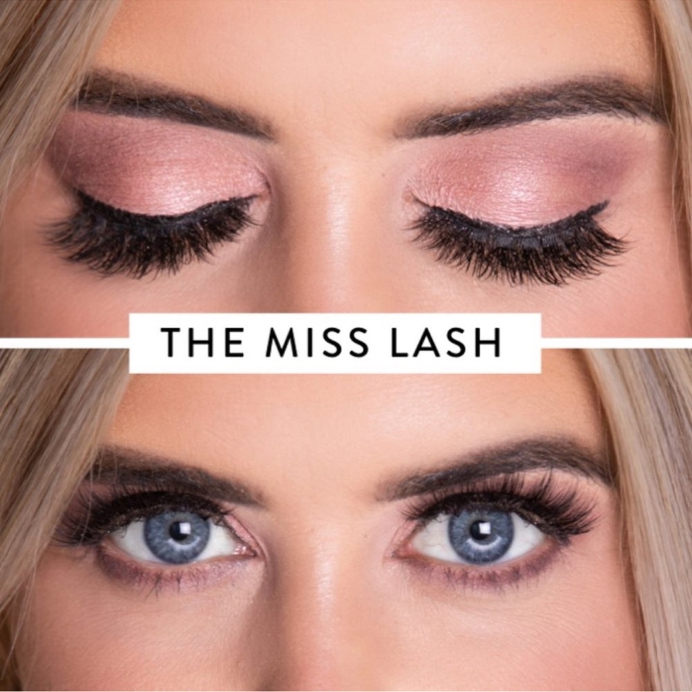 Red Aspen False Eyelashes Miss Lash Luxe